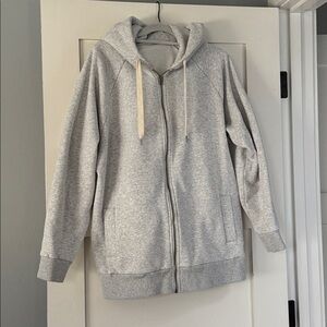 Vuori Oversized Heavyweight Zip-Up Hoodie